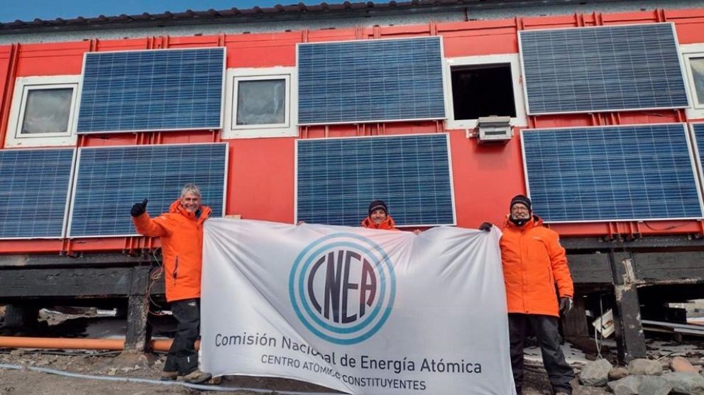Las bases argentinas en la Ántártida tendrán paneles solares