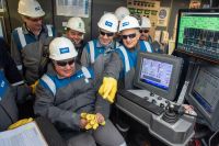 Georgieva recorrió Loma Campana e YPF le mostró el potencial exportador de Vaca Muerta