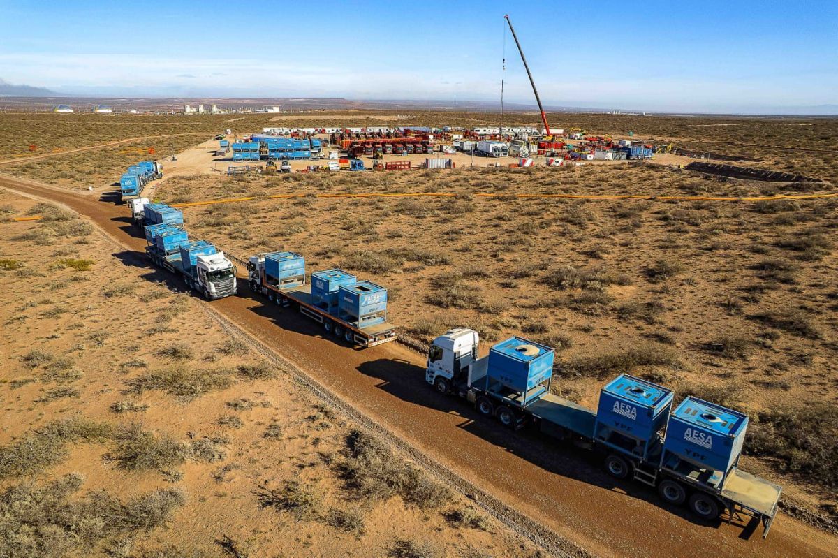 Logística de la arena en Vaca Muerta: con unos 4.300 camiones y viajes de hasta 75 horas, la infraestructura vial entra en tensión | Mejor Energía